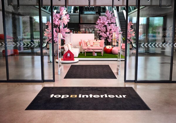 Tapis logo personnalisé