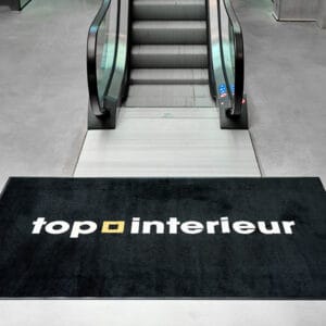 Tapis logo personnalisé