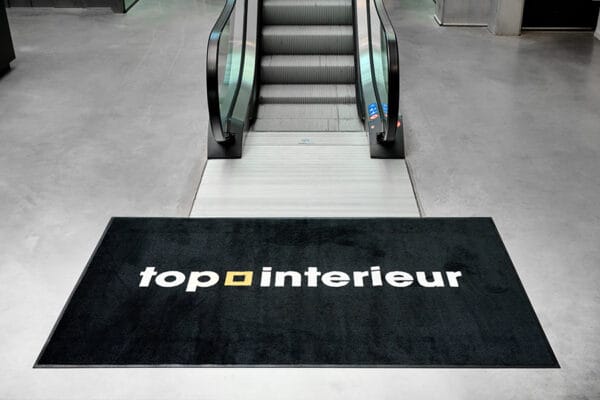 Tapis logo personnalisé