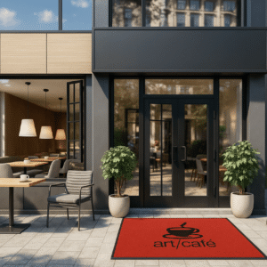 Tapis logo extérieur