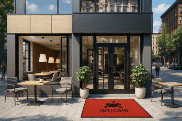 Tapis logo extérieur