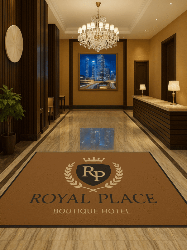 Tapis logo haut de gamme