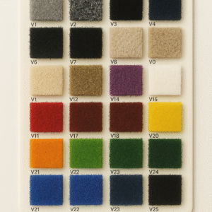 Couleurs Tapis logo fibre synthétique