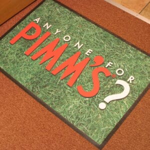 Tapis logo publicitaire