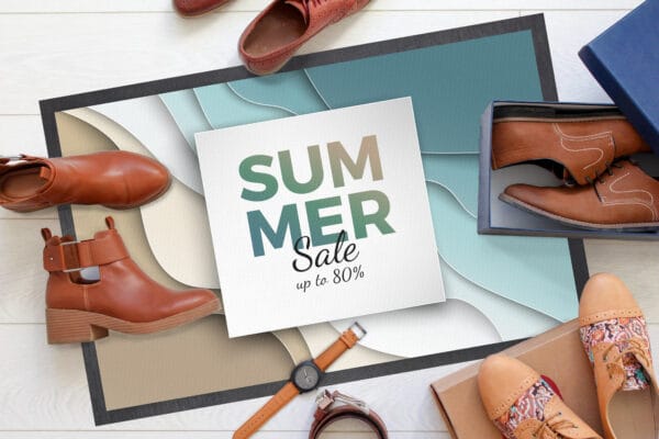 Tapis logo publicitaire