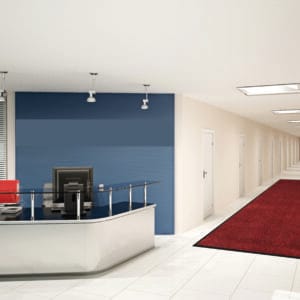 Tapis d&rsquo;entrée classique robuste