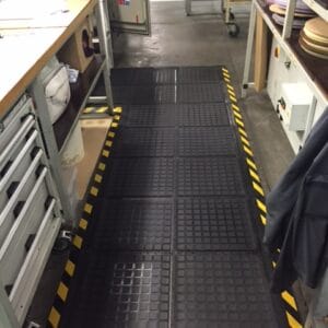 Tapis anti-fatigue secteur industriel