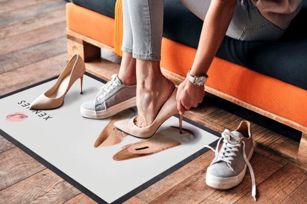 Tapis logo publicitaire