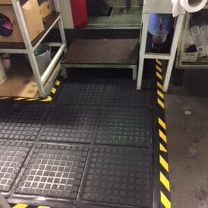 Tapis anti-fatigue secteur industriel