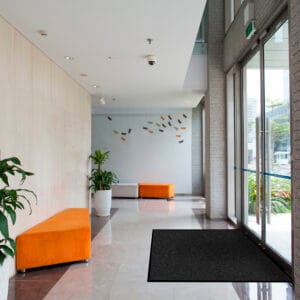 Tapis d&rsquo;entrée classique robuste