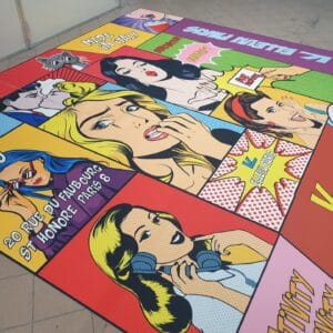 Moquette évènementielle