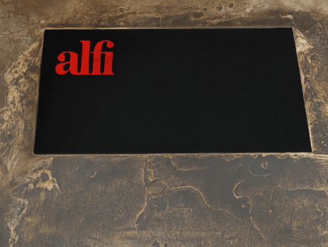 Tapis logo fibre synthétique