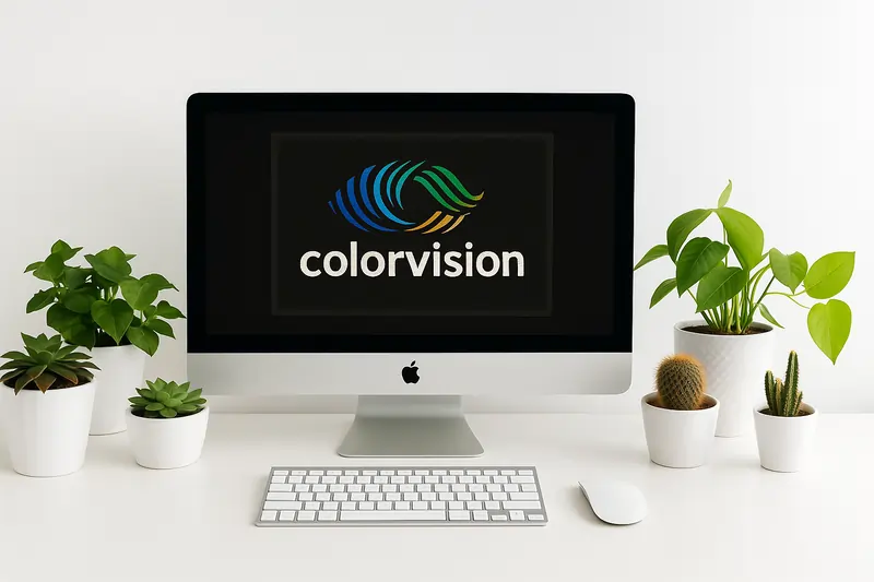 Aperçu gratuit d’un tapis personnalisé avec logo affiché sur un écran d’ordinateur